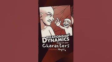 compilation of character dynamics: angst edition 2 🌧️😡 #writing #oc #originalcharacter #art