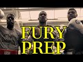 ANTHONY JOSHUA SPARS GERMANS IN PREPARATION FOR TYSON FURY SHOWDOWN