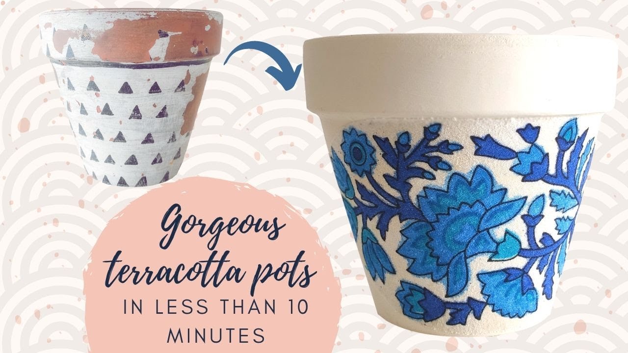 20 DIY Painted Pots (2022) - Andrea's Notebook