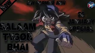 Beyblade Amv 🔥 || Song :- Salaam Tyson Bhai 🔥 || 26 January Special 😎 || KGF Chapter 1 ||