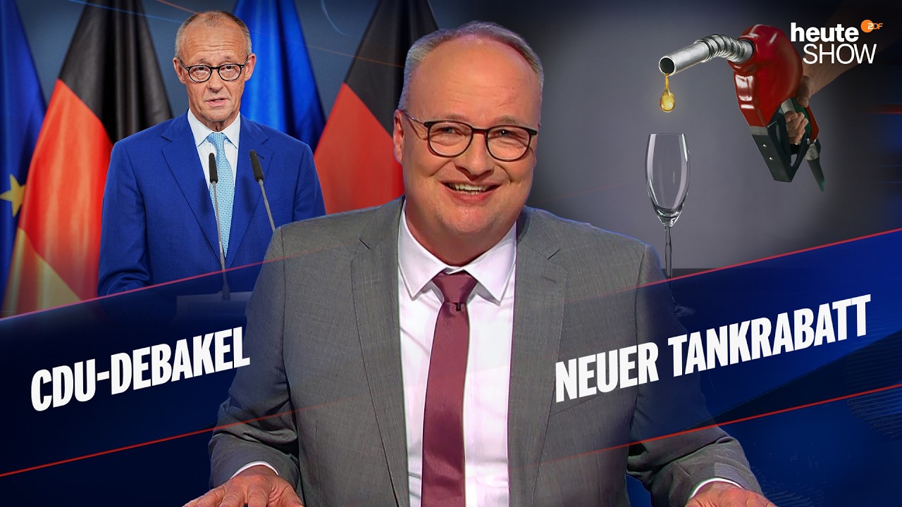 CDU-Absturz & Linken-Sieg | Tankrabatt 3.0 | Milliarden für Kampfjets | heute-show vom 25.09.2026