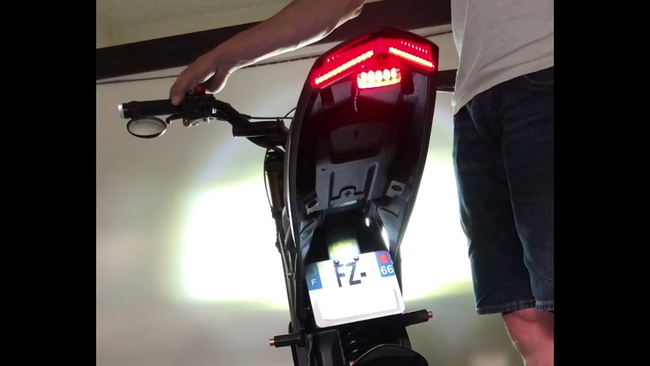 Taillight 2.0 French Surron YouTube
