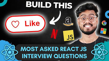 React JS Interview Questions ( Like Button - GreatFrontEnd ) - Frontend Coding Interview Experience