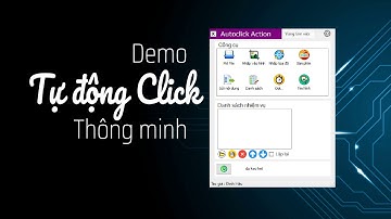 Demo phần mềm tự động click phát triển bởi Tin Học Sóc Nâu