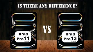 IPad Pro 11(2024) vs IPad Pro 13(2024) I Full video comparison