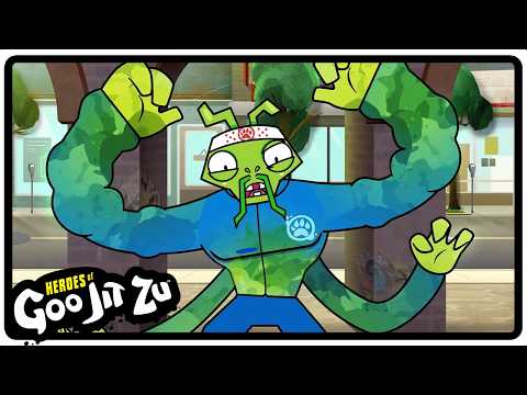 Rock Jaw is On The Loose | Heroes of Goo Jit Zu | Cartoon Movies