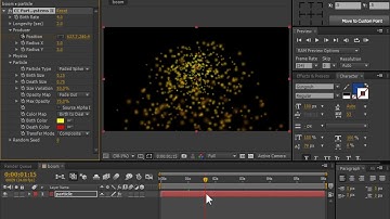 [Aftereffect] 파티클 #1 폭죽