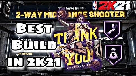 THE MOST UNSTOPPABLE 2 WAY BUILD IN NBA 2K21! BEST 2 WAY BUILD IN NBA 2k21