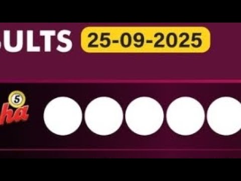 Uwinn Lottery Result Today 25 09 2025 Thursday Grand Max Fouryou September Uwinnlottery Live Dubai