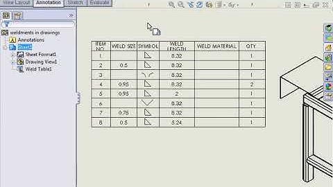 01 Weldments   12 Weld Tables