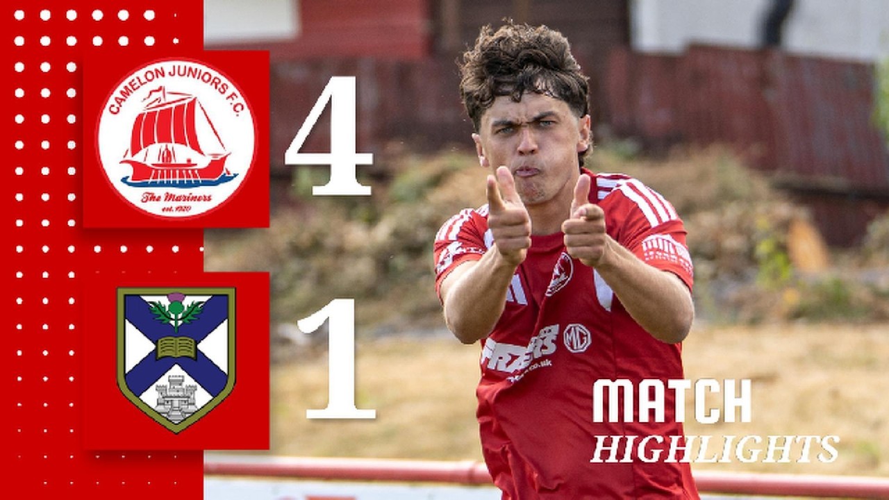 Highlights | Camelon 4-1 Edinburgh University (25/7/26)