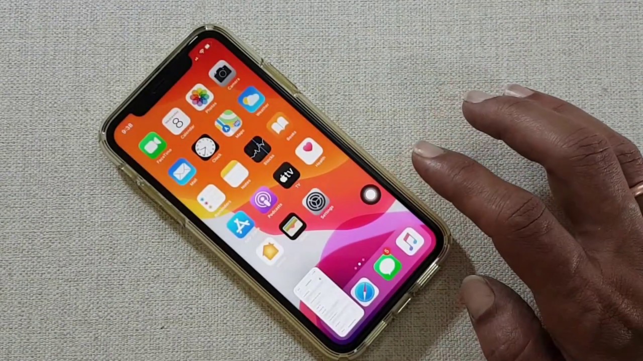 Take Screenshot On Iphone 11 Without Power Button Or Home Button Youtube