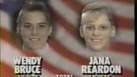 1990 U.S. Gymnastics Challenge - Match #6 (Bruce v...