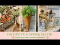 4 DOLLAR TREE & THRIFTED SPRING & EASTER DECOR DIY'S! SHABBY FRENCH COUNTRY FARMHOUSE STYLE