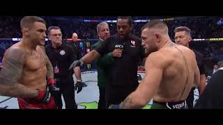 ملخص نزال نزال كونور ماكغريغور وداستن بورييه 3 ufc 264