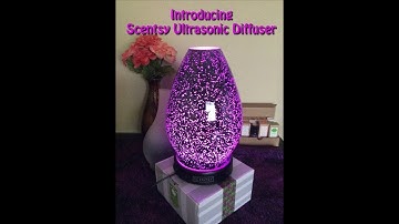 Introducing Ultrasonic Scentsy Diffuser