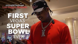 First Vegas Super Bowl Ever! Vlog