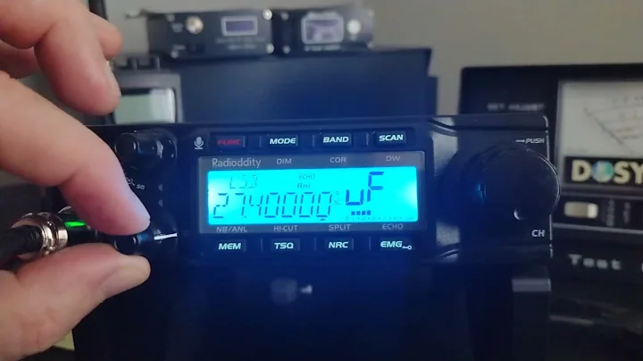 Radioddity QT80: ON THE AIR- Kate, 26 CE 01 2 days in a row, ..also 35 DA 035 Frank in Austria.