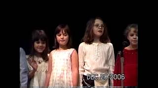 2006 Christmas Program Rumbaugh