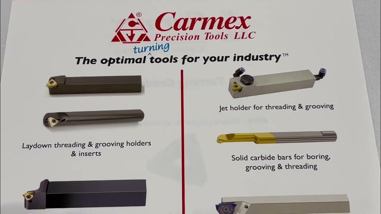 WESTEC 2021 Booth Visit Carmex Precision Tools YouTube