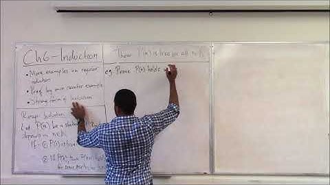 Math 308 Lecture 10 - More on induction; Proof by minimum counterexample