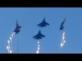 Russian Knights and Swifts Zhukovsky Moscow 2012 | Русские витязи и Стрижи в Жуковском 2012