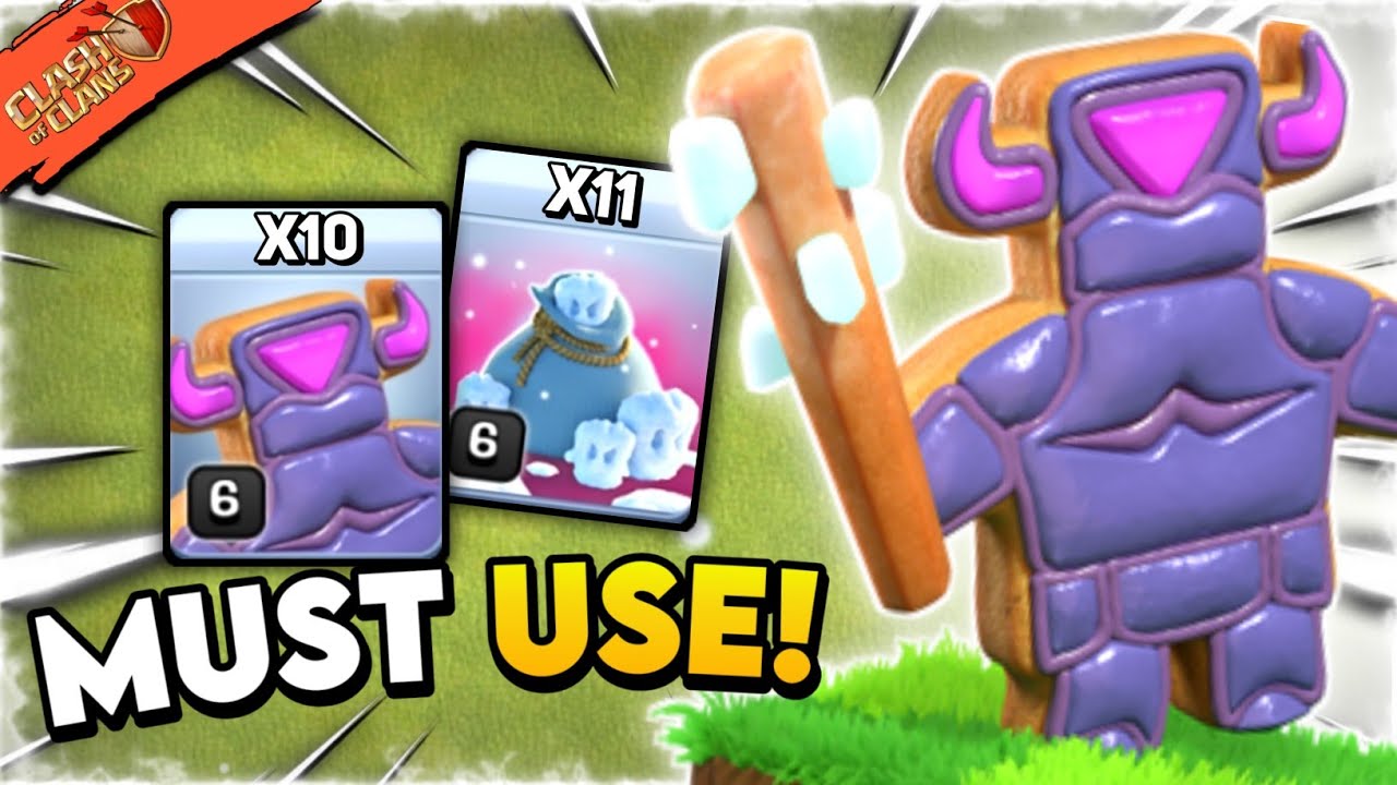 TH11 Cookie + Frostbite Spell Attack Strategy | Best Th11 Attack Strategy 2023 (Clash Of Clans)