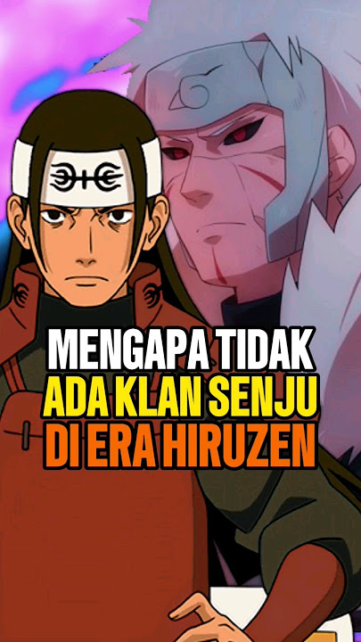 kenapa klan senju punah diera hiruzen #anime #naruto #uchiha