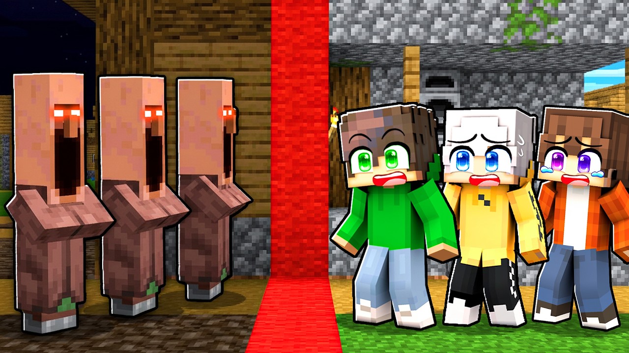 I VILLAGER TERRIFICANTI hanno DIVISO il VILLAGGIIO in Minecraft