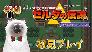 【ゼルダの伝説 神々のトライフォース #01】再びハイラルへ！【Vtuber】