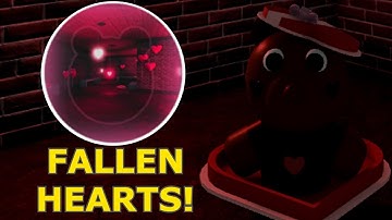 How to get "FALLEN HEARTS" BADGE + 4 MORPHS/SKINS in PIGGY: THE RESULT OF ISOLATION! - Roblox