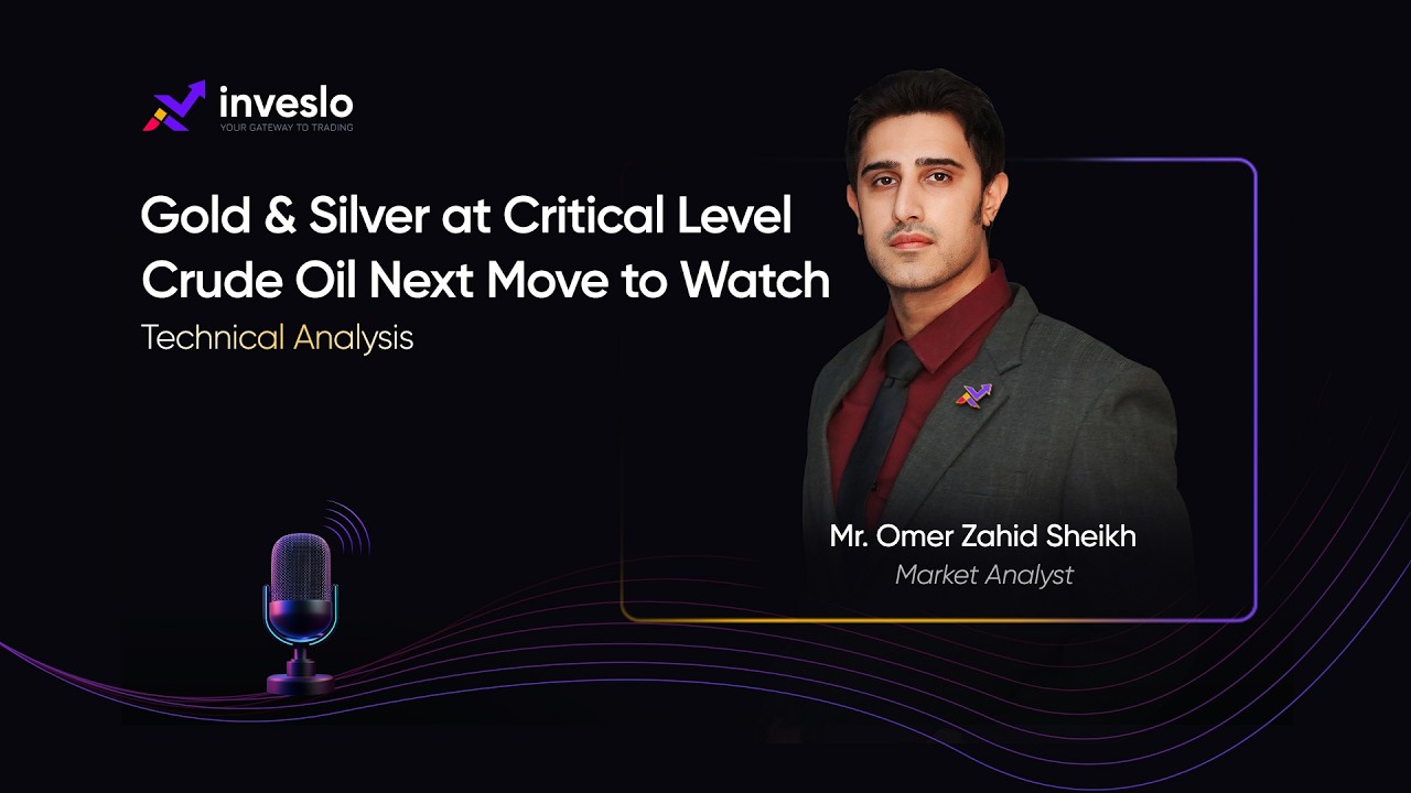 Gold & Silver at Critical Level | Crude Oil Next Move to Watch ...