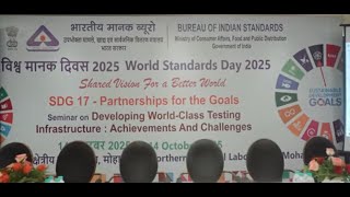 Information World Standards Day 2025 Celebration by Bureau of Indian Standards Northern Regional Laboratory Update