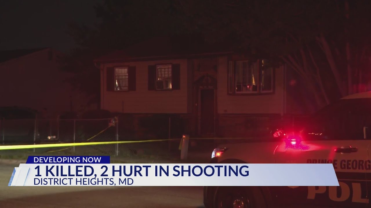 Triple shooting in District Heights leaves 1 man dead - YouTube