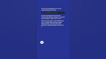 What is command to see all java versions installed on linux? #shorts