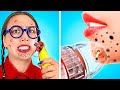 BEAUTY GADGET Removed my BLACKHEADS! CRAZY Beauty HACKS made NERD POPULAR by La La Life Emoji