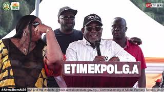Pastor Umo Eno is a very unique Governor, a man that we can trust with power