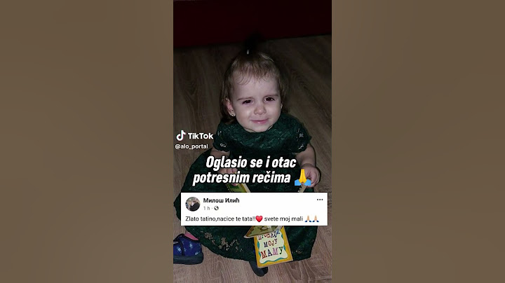 NASTAVLJA SE POTRAGA ZA DANKOM ILIĆ IZ BORA - Ako imate informacije, pozovite 192 #amberalert