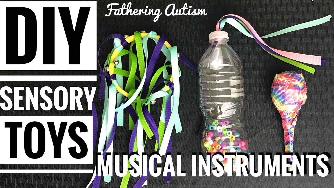 Diy Sensory Toys Musical Instruments