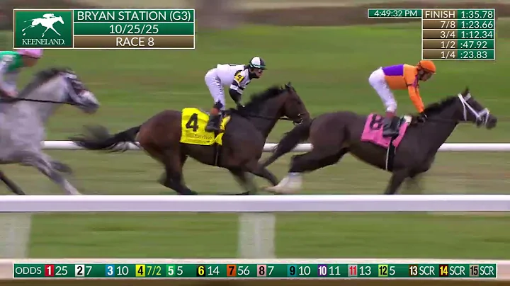 Troubleshooting wins the 2025 Bryan Station (G3)