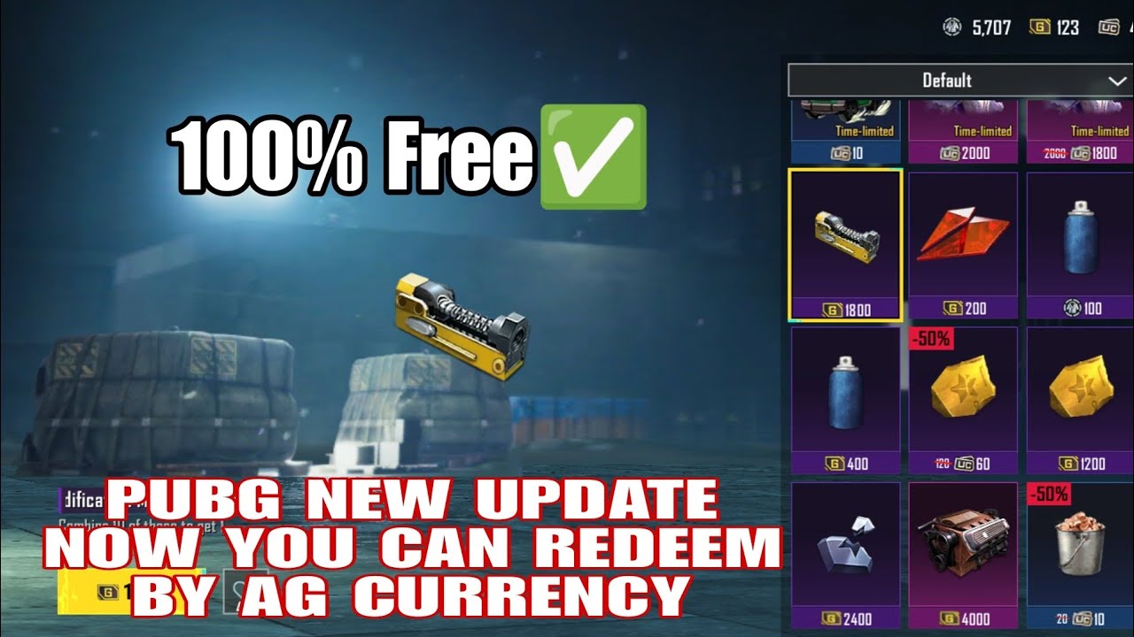 PUBG New Update! Get free all items with AG Currency 