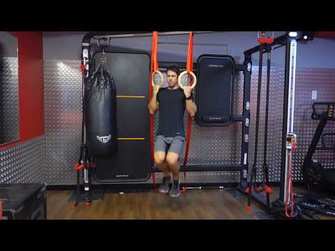 Eccentric Ring Pull Ups