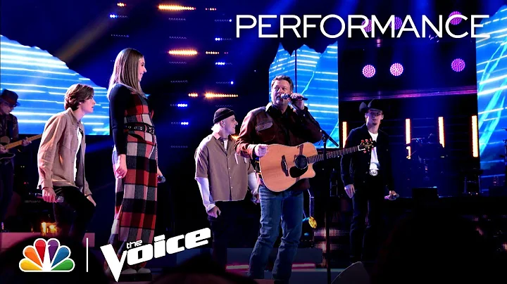 Blake Shelton and Team Perform "Southern Nights" | NBC's The Voice Live Top 13 Eliminations 2022