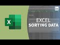 Excel Tutorial - SORTING DATA in a spreadsheet