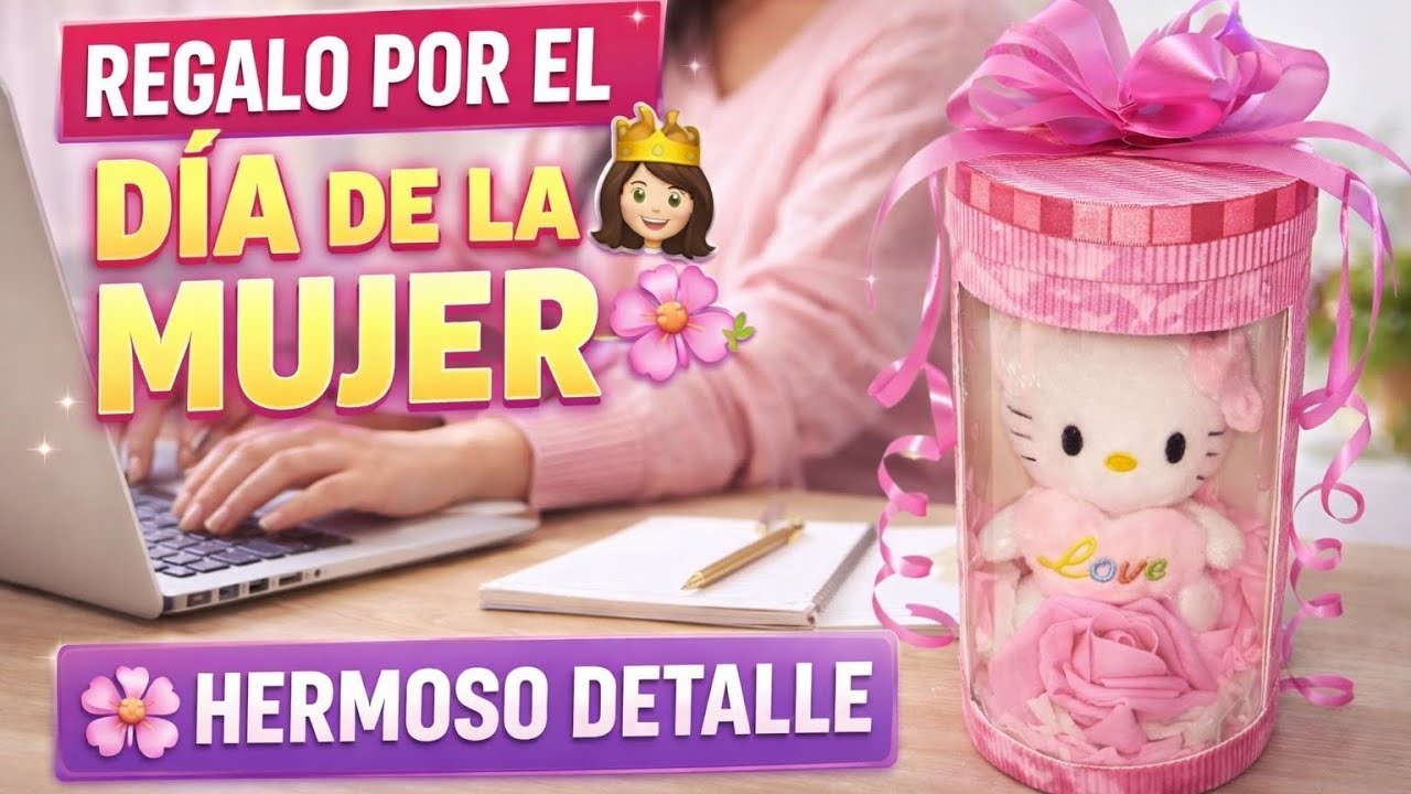 💜 El regalo más bonito para el Día de la Mujer 😍 Detalles para vender o regalar 💓