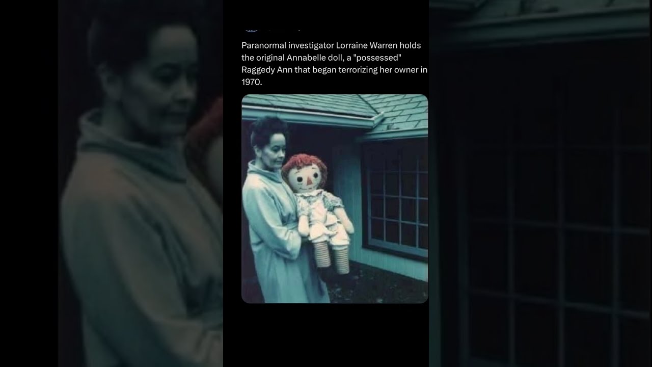 The Real Annabelle Captured In Human Hands Scary