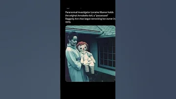 The Real Annabelle Captured In Human Hands Scary Annabelle 