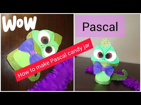 How to make Pascal DIY for Tangled theme party Artistic with Sid