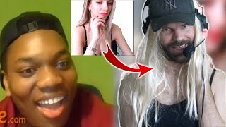 On prank des américains sur Omegle (fausse mannequin) - Prank - Les Inachevés