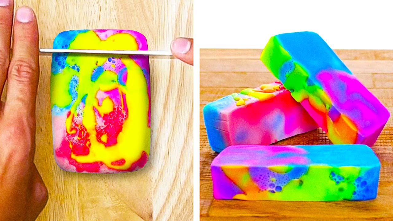 20 HOMEMADE SOAP IDEAS AND BATH CRAFTS